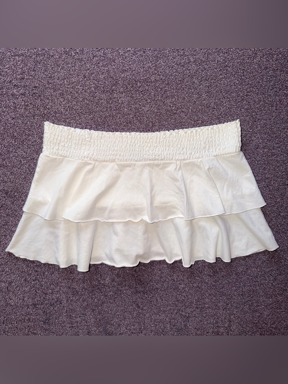 NWT! Vintage Y2K Abercrombie& Fitch 2000s Layered Mini Skirt - Picture 4 of 6